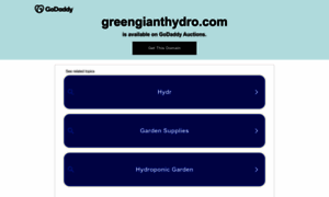 Greengianthydro.com thumbnail