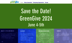 Greengive.org thumbnail