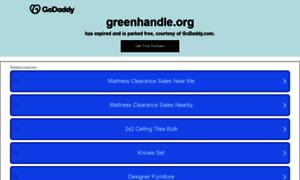 Greenhandle.org thumbnail