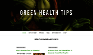 Greenhealthtips.com thumbnail