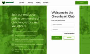 Greenheartclub.org thumbnail