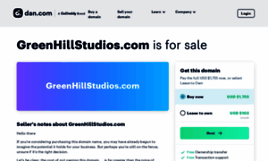 Greenhillstudios.com thumbnail