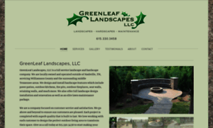 Greenleaflandscapesllc.com thumbnail