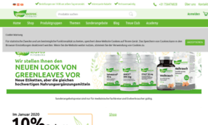 Greenleaves-vitamins.at thumbnail