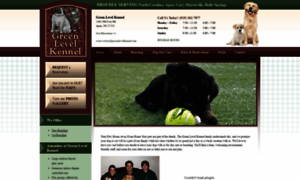 Greenlevelkennel.com thumbnail