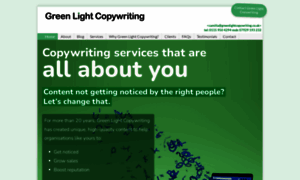 Greenlightcopywriting.co.uk thumbnail