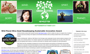 Greenlivingnewsletter.com thumbnail
