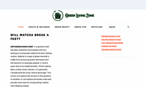 Greenlivingzone.com thumbnail