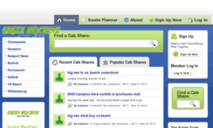 Greenmachinecabshare.com thumbnail