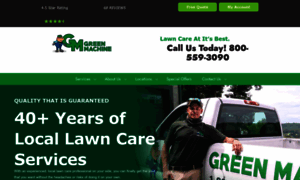 Greenmachinelawncare.com thumbnail