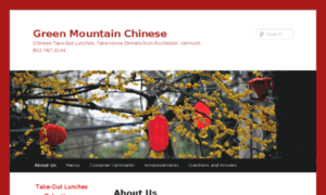 Greenmountainchinese.com thumbnail