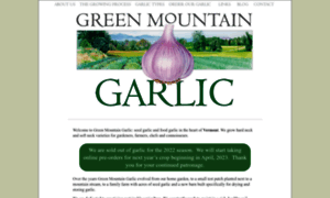 Greenmountaingarlic.com thumbnail