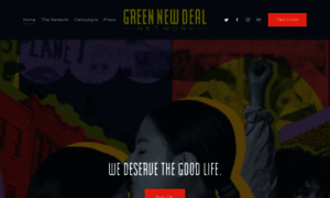 Greennewdealnetwork.org thumbnail