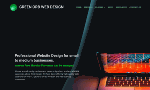 Greenorbwebdesign.co.uk thumbnail