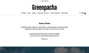 Greenpacha.com thumbnail
