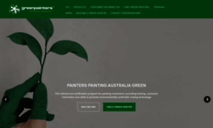 Greenpainters.org.au thumbnail