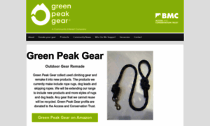 Greenpeakgear.org thumbnail