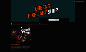 Greenpixels.itch.io thumbnail