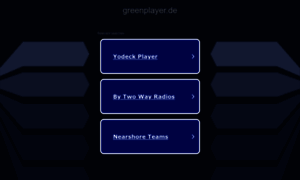 Greenplayer.de thumbnail