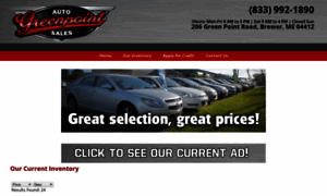 Greenpointautosales.com thumbnail