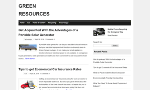 Greenresources.info thumbnail