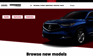 Greensboroacura.com thumbnail