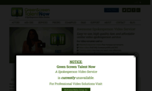 Greenscreentalentnow.com thumbnail