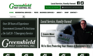 Greenshieldpestcontrol.com thumbnail