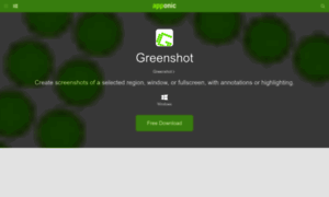 Greenshot.apponic.com thumbnail