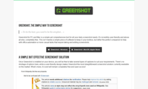 Greenshot.org thumbnail