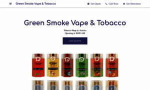 Greensmokevapetobacco.com thumbnail