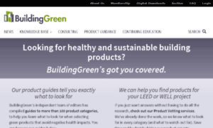 Greenspec.buildinggreen.com thumbnail
