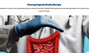 Greenspringcolonhydrotherapy.com thumbnail