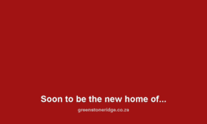 Greenstoneridge.co.za thumbnail