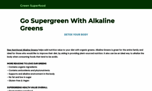 Greensuperfood.webflow.io thumbnail