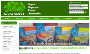 Greensuperorganicfoodsaustralia.com.au thumbnail