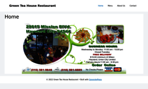 Greenteahouserestaurant.com thumbnail