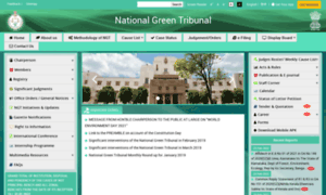 Greentribunal.gov.in thumbnail