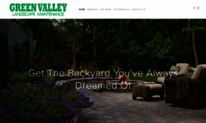 Greenvalleylandscaping.com thumbnail