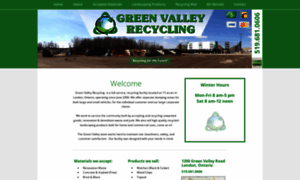 Greenvalleyrecycling.ca thumbnail