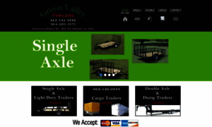 Greenvalleytrailers.com thumbnail