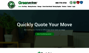 Greenvanlines.com thumbnail