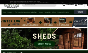 Greenviewshedsandfences.co.uk thumbnail