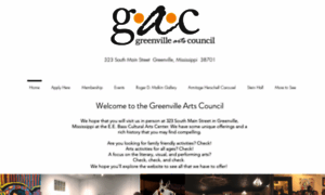 Greenville-arts-council.com thumbnail