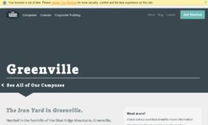 Greenville.theironyard.com thumbnail