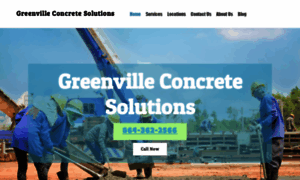 Greenvilleconcretesolutions.com thumbnail