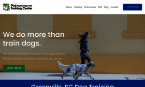 Greenvilledogtraining.com thumbnail