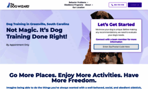 Greenvilledogwizard.com thumbnail