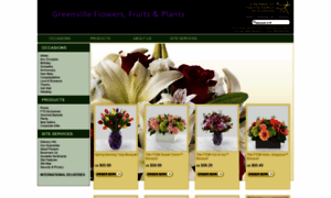 Greenvilleflowersonline.com thumbnail