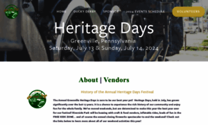 Greenvilleheritagedays.com thumbnail